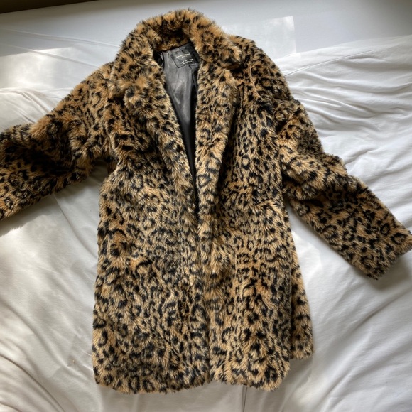 cheetah jacket zara
